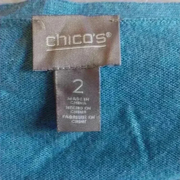 Soft Side-Button 3/4-Sleeve Pullover Size L - Picture 7 of 9